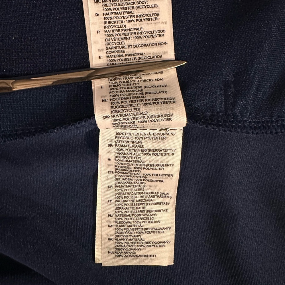Adidas Blue Slim Fit Track Jacket - Picture 5 of 10